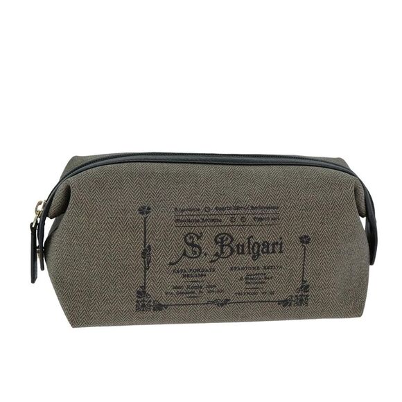 Bulgari Grey Canvas Clutch Bag (Pre-Owned) - Picture 11 of 16